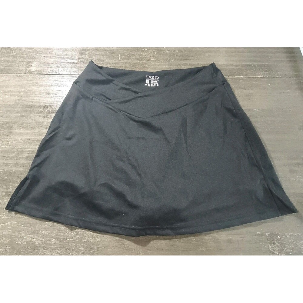 OQQ Black Tennis Mini Skirt Skort New Size Medium